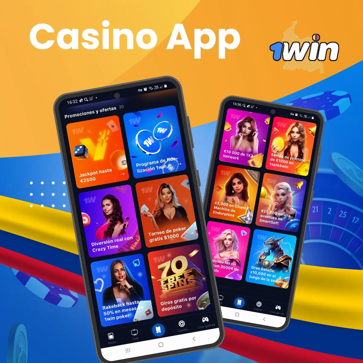 Reseña de la aplicación 1Win Casino